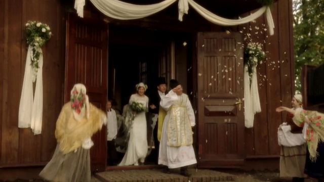 Video Reference: Wedding dress, Temple, Bridal clothing, Dress, Curtain, Gown, Decoration, Formal wear, Flower Arranging, Event