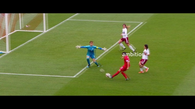 Video Reference: Sports equipment, Soccer, Football, Playing sports, Ball, Player, Grass, Soccer ball, Championship, Tournament