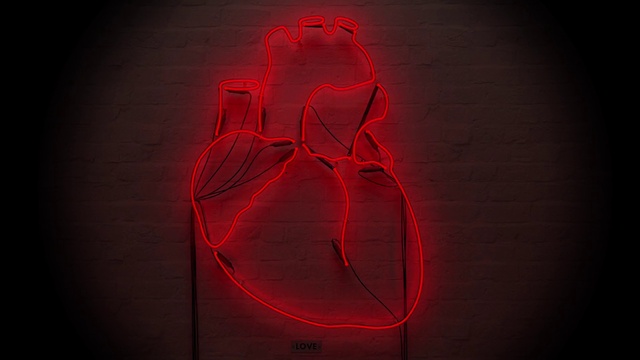 Video Reference: Automotive lighting, Amber, Gesture, Art, Red, Font, Tints and shades, Magenta, Neon, Darkness