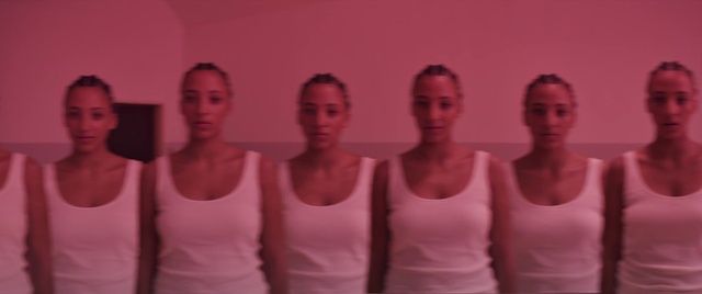 Video Reference: Joint, Chin, Active tank, Shoulder, camisoles, Muscle, Undershirt, Neck, Sleeve, Standing