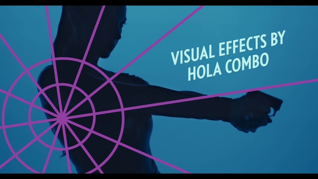 Video Reference: Sleeve, Gesture, Font, Magenta, Electric blue, Circle, Logo, Elbow, Graphics, Symmetry