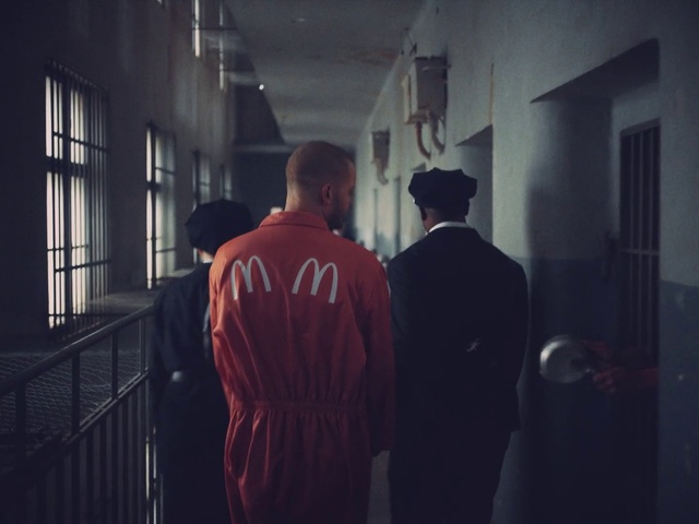 Video Reference: Sleeve, Window, Event, Font, T-shirt, Darkness, Hat, Visual arts, City, Room