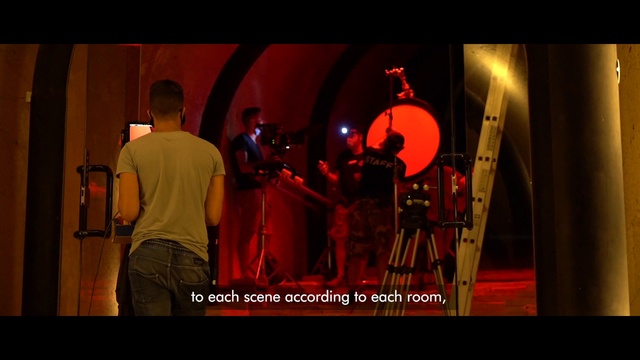 Video Reference: Entertainment, Music, Performing arts, Font, Event, Chair, Stage, Performance art, Darkness, Magenta