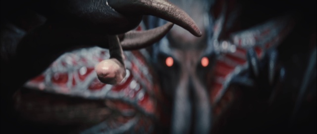 Video Reference: Eyelash, Gesture, Flash photography, Working animal, Snout, Event, Darkness, Carmine, Fictional character, Wildlife