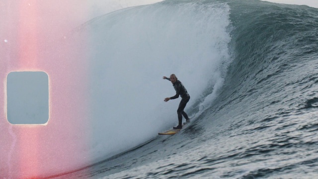 Video Reference: Water, Sports equipment, Surfing, Surfboard, Slope, Sky, Geological phenomenon, Recreation, Wind wave, Sports