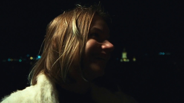 Video Reference: Nose, Lip, Eyebrow, Smile, Eyelash, Flash photography, Jaw, Black hair, Long hair, Midnight