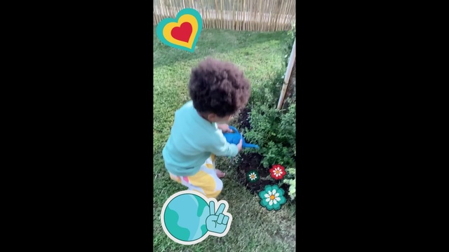 Video Reference: Sleeve, T-shirt, Baby & toddler clothing, Grass, Font, Toddler, Happy, Leisure, People in nature, Child