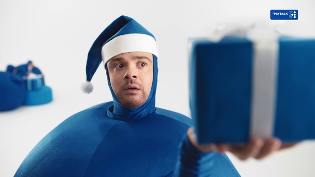 Video Reference: Blue, Gesture, Headgear, Happy, Electric blue, Mortarboard, Fun, Event, Academic dress, Cap