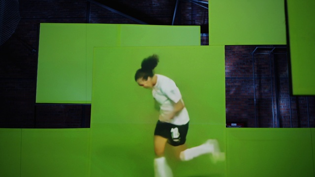 Video Reference: Shorts, Sports uniform, Player, Knee, Sports equipment, Sportswear, Ball game, Rectangle, Thigh, Sports