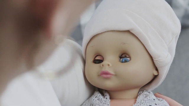 Video Reference: Nose, Cheek, Skin, Head, Lip, Eye, Eyebrow, Eyelash, Toy, Doll