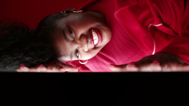 Video Reference: Nose, Cheek, Smile, Lip, Chin, Eyebrow, Mouth, Window, Plant, Human body