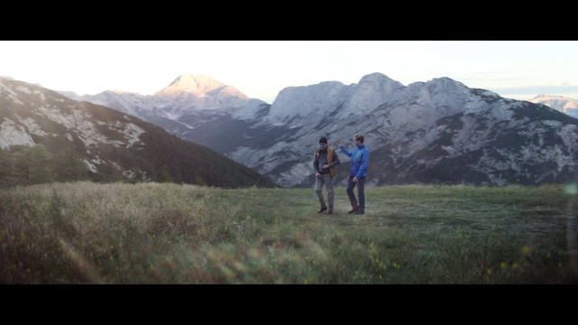 Video Reference: Plant, Sky, Mountain, People in nature, Natural landscape, Highland, Outdoor recreation, Tree, Terrain, Grassland