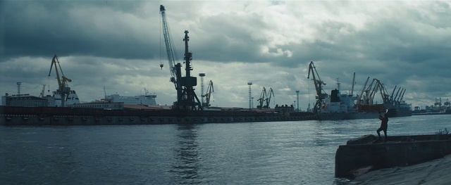 Video Reference: Cloud, Water, Sky, Fluid, Lake, City, Machine, Building, Crane, Tower