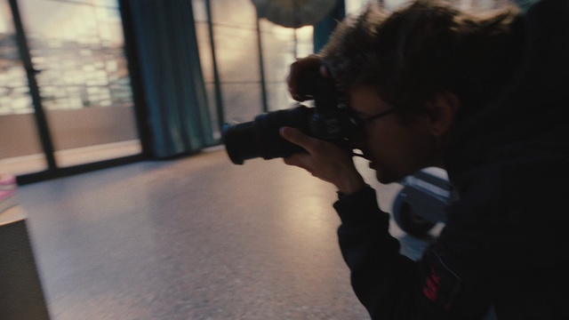 Video Reference: Eyewear, Cameras & optics, Photographer, Camera, Wood, Room, Shooting, Digital camera, Fun, Recreation