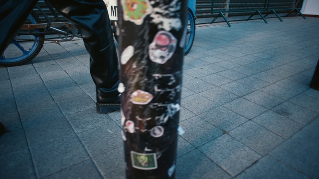 Video Reference: Leg, Road surface, Wheel, Automotive tire, Asphalt, Thigh, Tire, Tree, Rolling, Tints and shades