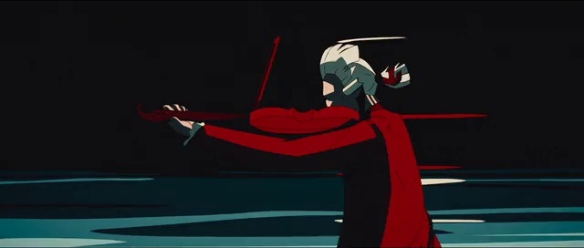 Video Reference: Gesture, Art, Font, Painting, Event, Fictional character, Elbow, Carmine, Entertainment, Illustration