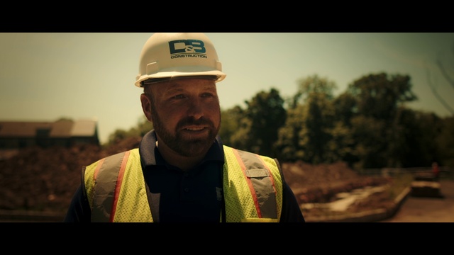 Video Reference: Hard hat, Workwear, Flash photography, Helmet, Sky, Headgear, Engineer, Personal protective equipment, Cap, High-visibility clothing