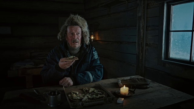 Video Reference: Window, Tableware, Table, Flash photography, Wood, Candle, Beard, Facial hair, Darkness, Fun