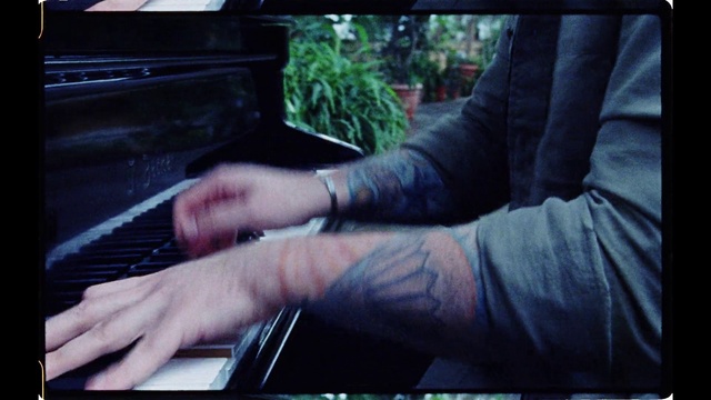 Video Reference: Musical instrument, Plant, Keyboard, Hood, Musician, Gesture, Musical instrument accessory, Finger, Pianist, Vehicle door