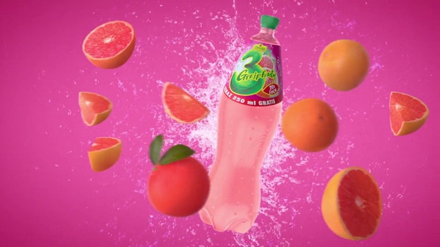 Video Reference: Liquid, Food, Bottle, Fruit, Drink, Pink, Citrus, Natural foods, Magenta, Plant
