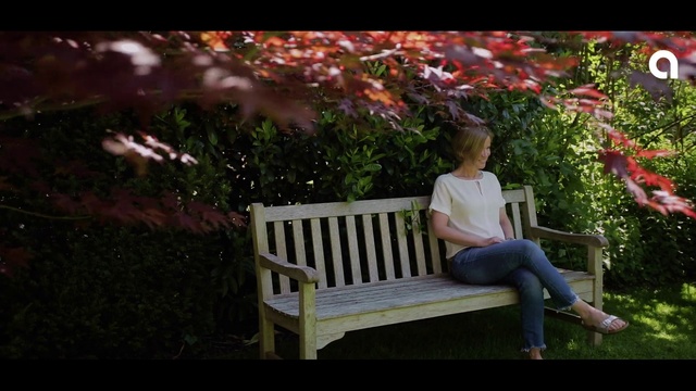 Video Reference: Plant, Furniture, Outdoor bench, People in nature, Botany, Leaf, Flash photography, Grass, Outdoor furniture, Comfort