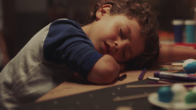 Video Reference: Nose, Eyebrow, Comfort, Table, Audio equipment, Gadget, Office equipment, Fun, Homework, Toddler