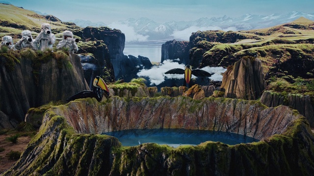 Video Reference: Sky, Cloud, Water resources, Water, Mountain, Nature, Natural landscape, Highland, Body of water, Watercourse