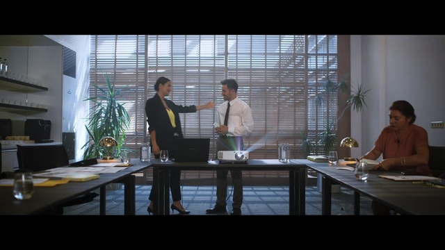 Video Reference: Plant, Table, Interior design, Houseplant, Building, Glass, Event, Shade, Curtain, Conversation