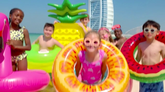 Video Reference: Smile, Yellow, Happy, Sky, Fun, Leisure, Building, Summer, Recreation, Event