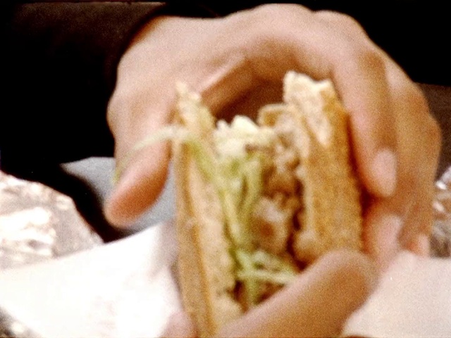 Video Reference: Food, Tableware, Jaw, Recipe, Ingredient, Gesture, Fast food, Staple food, Cuisine, Dish