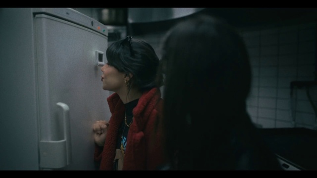 Video Reference: Flash photography, Gesture, Fun, Smile, Darkness, Event, Midnight, Public transport, Monochrome photography, Room