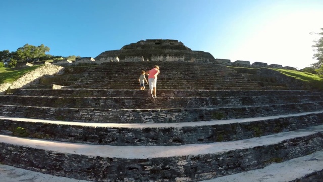 Video Reference: Sky, Archaeological site, Landscape, Travel, Stairs, Amphitheatre, Ancient history, Soil, Bouleuterion, History