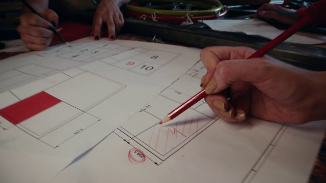 Video Reference: Hand, Table, Handwriting, Finger, Desk, Writing instrument accessory, Nail, Font, Thumb, Chair