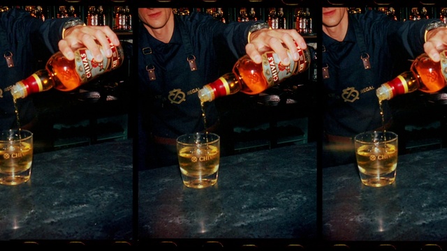 Video Reference: Bottle, Drinking establishment, Tableware, Drinkware, Barware, Beer, Glass bottle, Drink, Alcoholic beverage, Cocktail