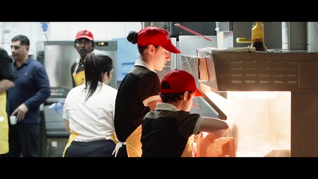 Video Reference: Cap, Gesture, Baseball cap, Hat, T-shirt, Event, Eyewear, Fun, Personal protective equipment, Recreation