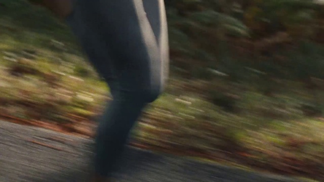 Video Reference: Plant, Wood, Asphalt, Thigh, Natural landscape, People in nature, Road surface, Tints and shades, Grass, Trunk