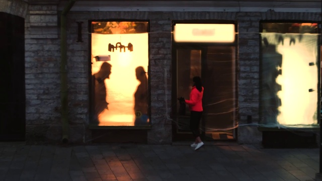 Video Reference: Gas, Tints and shades, Facade, Darkness, Art, Heat, Midnight, Event, Wood, Shadow