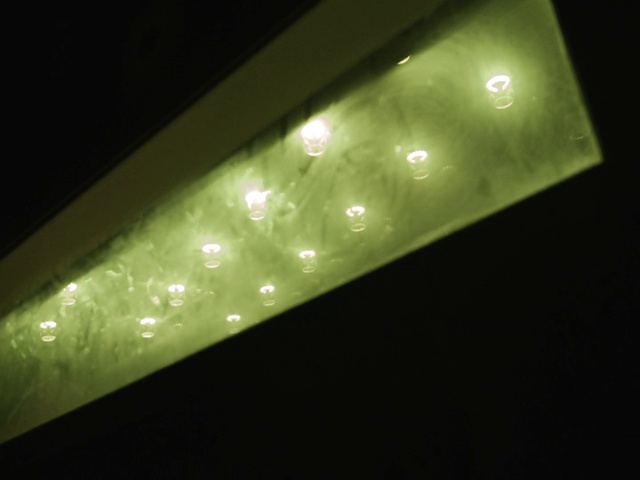 Video Reference: Automotive lighting, Rectangle, Font, Tints and shades, Automotive exterior, Event, Metal, Office supplies, Ceiling, Fashion accessory