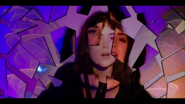 Video Reference: Purple, Violet, Eyelash, Magenta, Art, Electric blue, Space, Symmetry, Font, Graphics