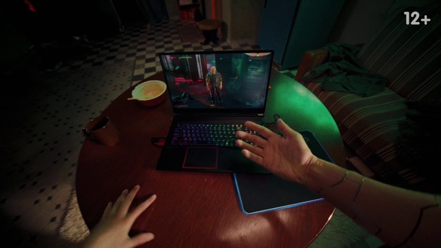 Video Reference: Computer, Hand, Laptop, Personal computer, Furniture, Netbook, Touchpad, Table, Input device, Tableware