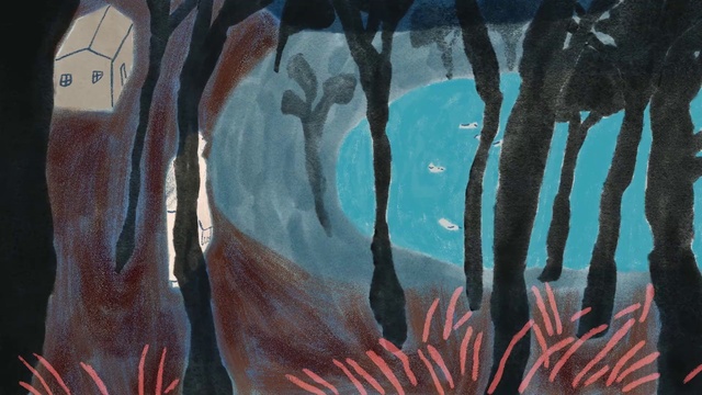 Video Reference: Art paint, Paint, Black, Azure, Orange, Organism, Painting, Wood, Art, Line