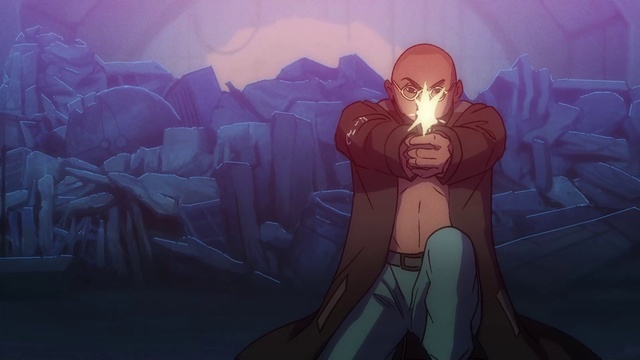 Video Reference: Cartoon, Cg artwork, Art, Fictional character, Space, Electric blue, Darkness, Fiction, Illustration, Fun