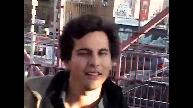 Video Reference: Forehead, Chin, Eyelash, Jaw, Street fashion, Black hair, Eyewear, Facial hair, Magenta, Fun