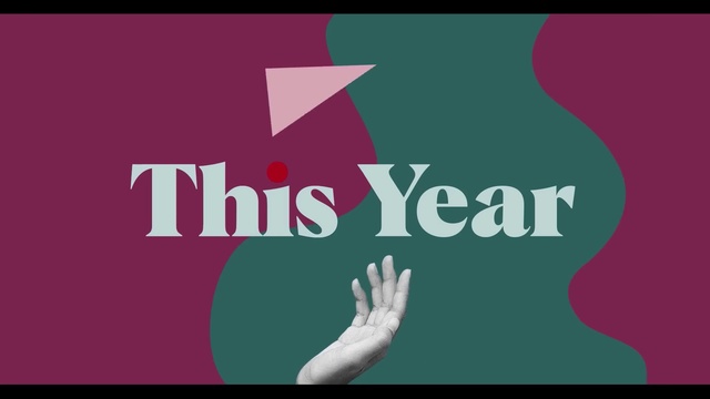 Video Reference: Gesture, Font, Magenta, Thumb, T-shirt, Pattern, Electric blue, Brand, Logo, Graphics