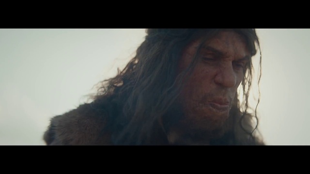 Video Reference: Nose, Eyelash, Beard, Flash photography, Jaw, Sky, Facial hair, Happy, Long hair, Moustache