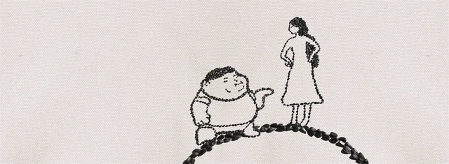 Video Reference: Cartoon, Human body, Happy, Organism, People in nature, Gesture, Dress, Art, Finger, Font