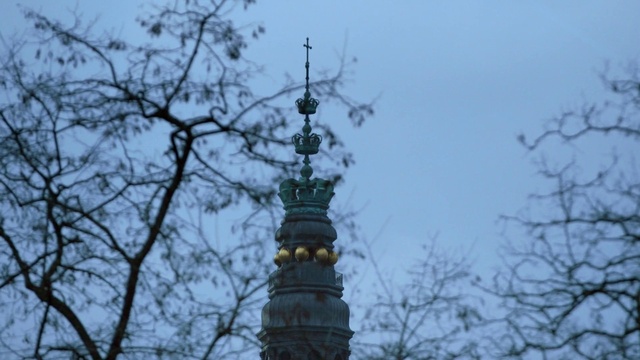 Video Reference: Sky, Building, Tower, Plant, Finial, Twig, Electricity, City, Art, Spire