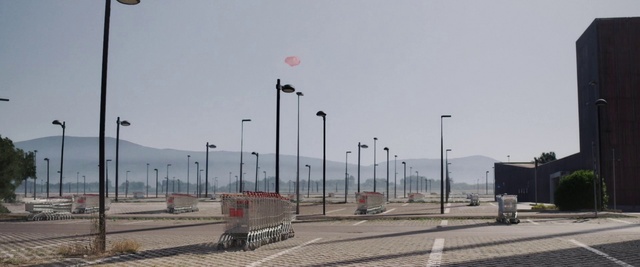 Video Reference: Sky, Street light, Asphalt, Road surface, Rolling, Road, Gas, Tree, Vehicle, Track