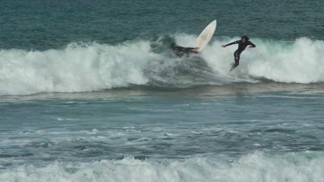 Video Reference: Water, Surfboard, Surfing, Surfing Equipment, Liquid, Skimboarding, Sports equipment, Wind wave, Sports, Personal protective equipment