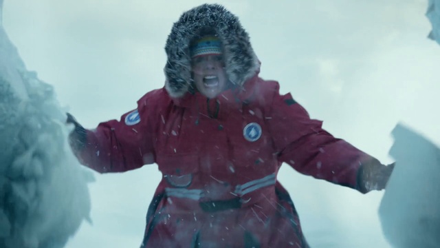 Video Reference: Smile, Outerwear, Sleeve, Purple, Gesture, Happy, Headgear, Fun, Electric blue, Magenta